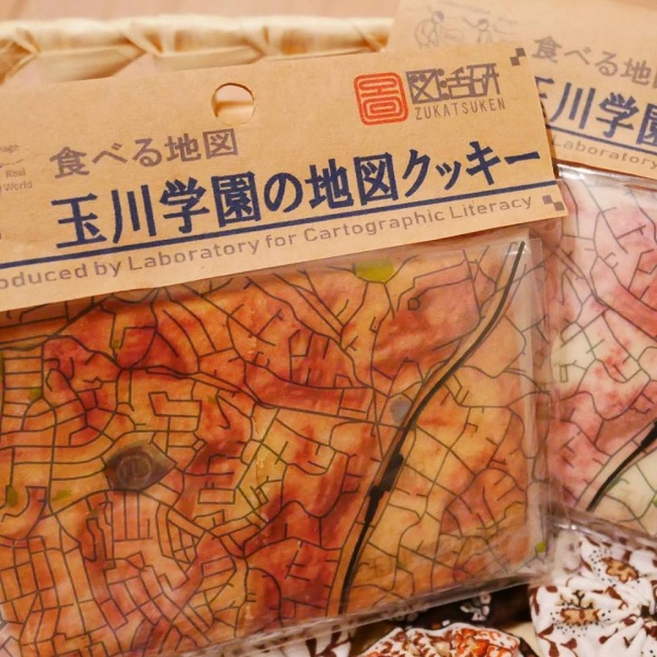 地図クッキー