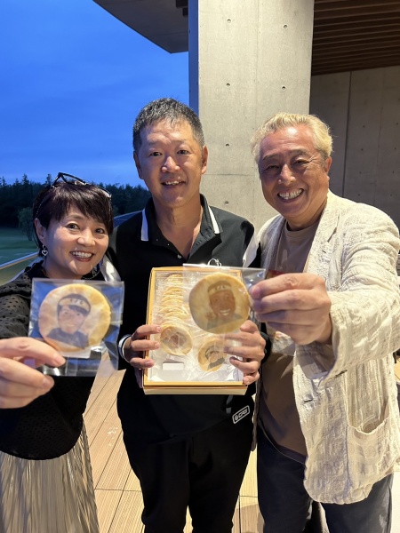 似顔絵入りプリントせんべい