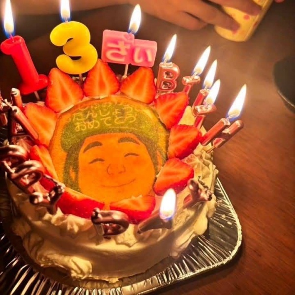似顔絵ケーキ作成いたします